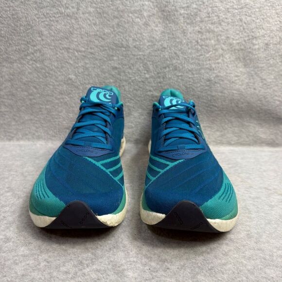 Topo Athletic Mens Shoes Size 11 Cyclone 2 Aqua Blue Low Top Running Sneakers - Picture 2 of 10